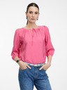 Orsay Rosa Damenbluse mit 3/4-Ärmeln ORSAY