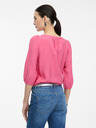 Orsay Rosa Damenbluse mit 3/4-Ärmeln ORSAY