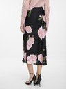 Orsay Schwarzer Damen Midirock mit Blumenmuster ORSAY