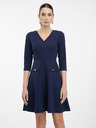 Orsay Dunkelblau Damen Kleid knielang ORSAY