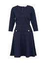 Orsay Dunkelblau Damen Kleid knielang ORSAY