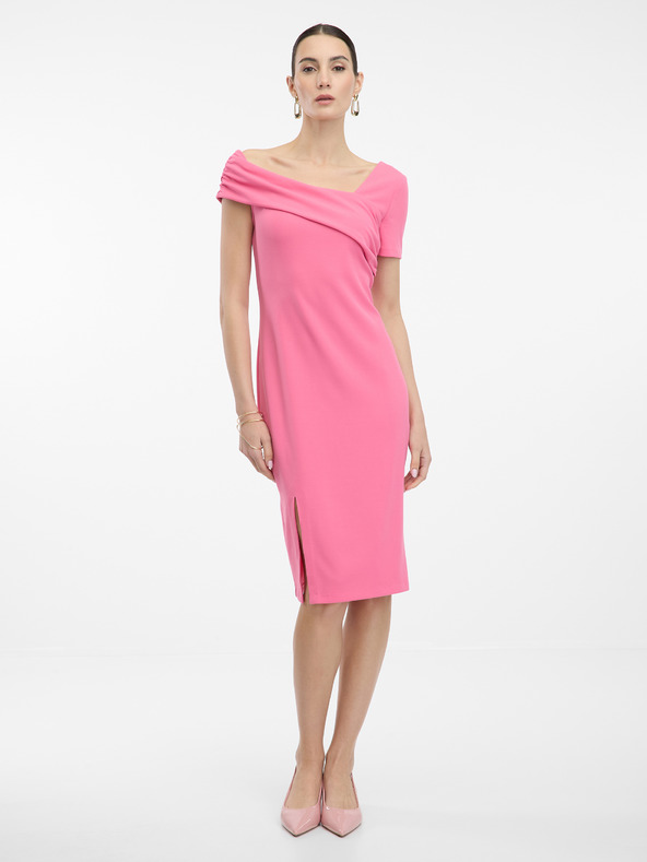 Orsay Rosa knielanges Damenkleid ORSAY