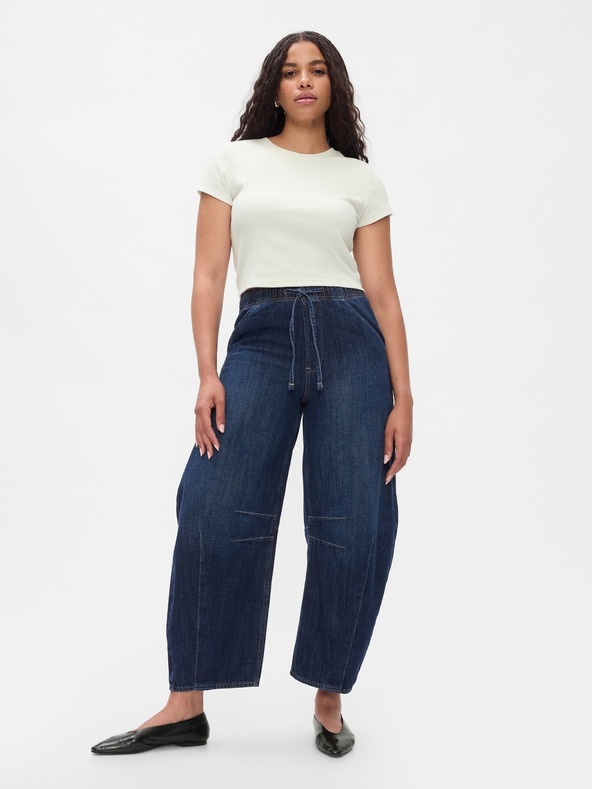 GAP Damen Mid Rise Easy Horseshoe Jeans GAP