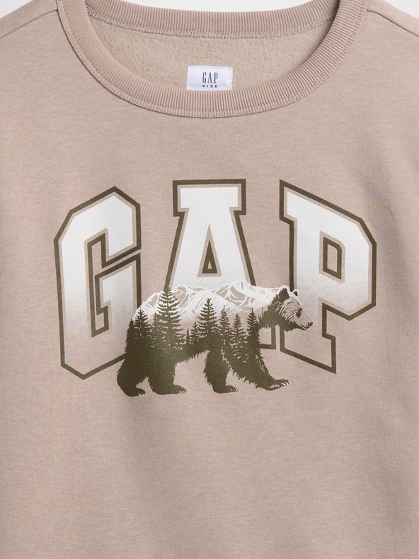 GAP Jungen-Sweatshirt mit Logo und Fleece GAP