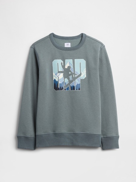 GAP Jungen-Sweatshirt mit Logo und Fleece GAP