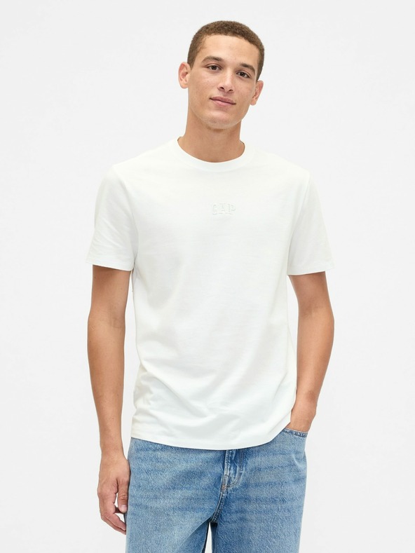 GAP Herren-T-Shirt Everyday Soft mit Logo GAP
