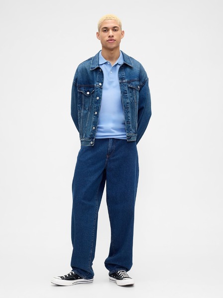 GAP Gemustertes Piqué Poloshirt GAP