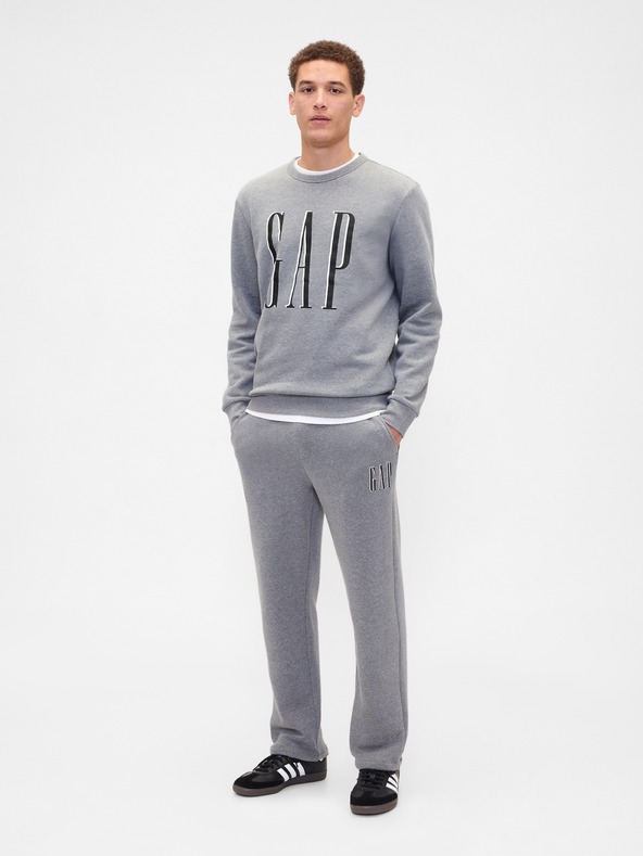GAP Herren Sweatpants mit Fleece und Logo GAP