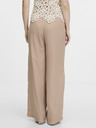 Orsay Beige weite Damenhose ORSAY