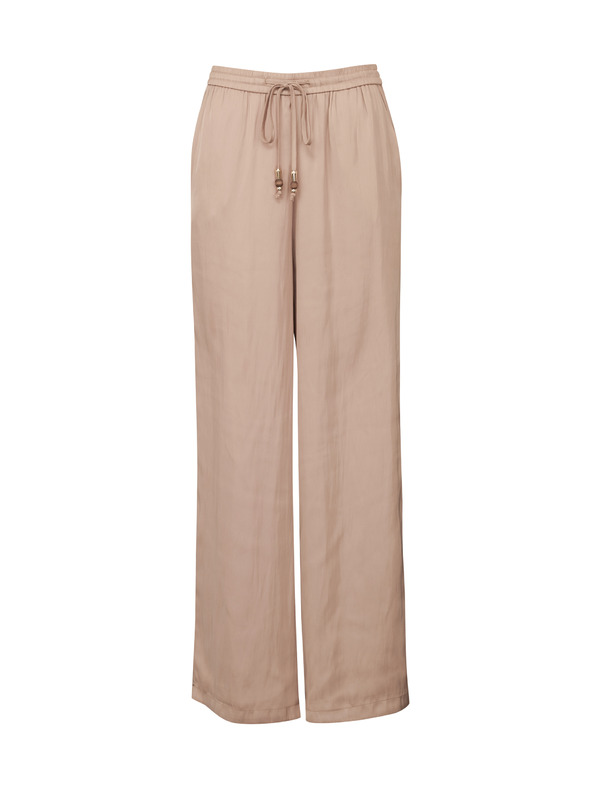 Orsay Beige weite Damenhose ORSAY