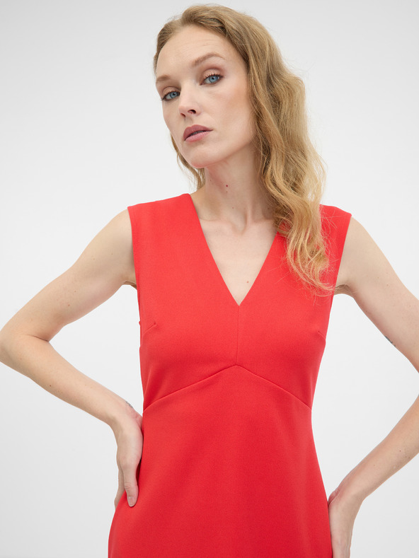 Orsay Rotes knielanges Damenkleid ORSAY