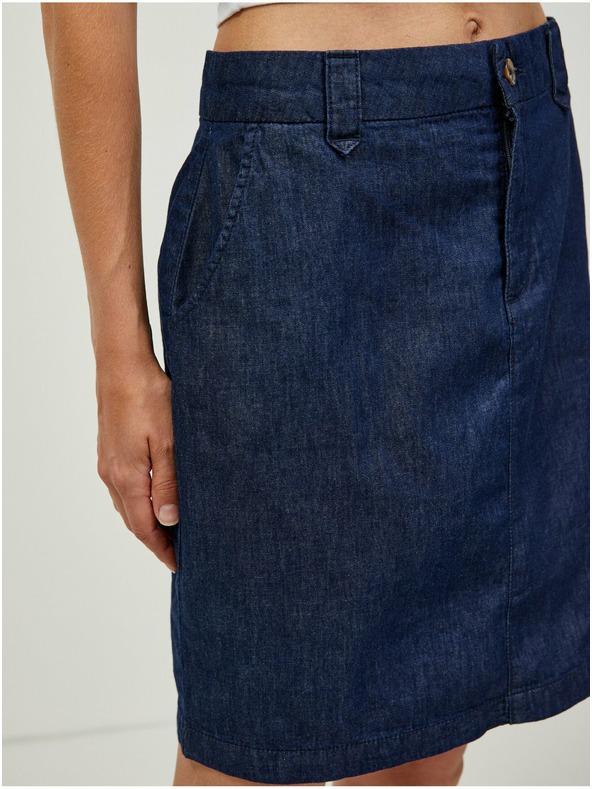 Orsay Dunkelblauer Damen-Jeansrock ORSAY