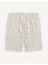 Celio Leinenshorts Gostripebm
