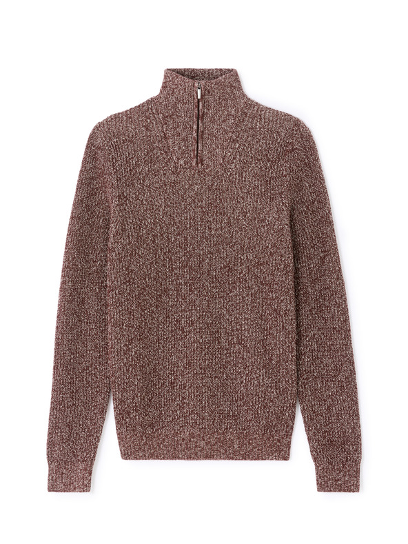 Celio Metrucker Pullover mit Stehkragen