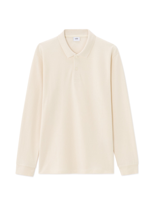 Celio Meoneml Langarm-Polo-Shirt