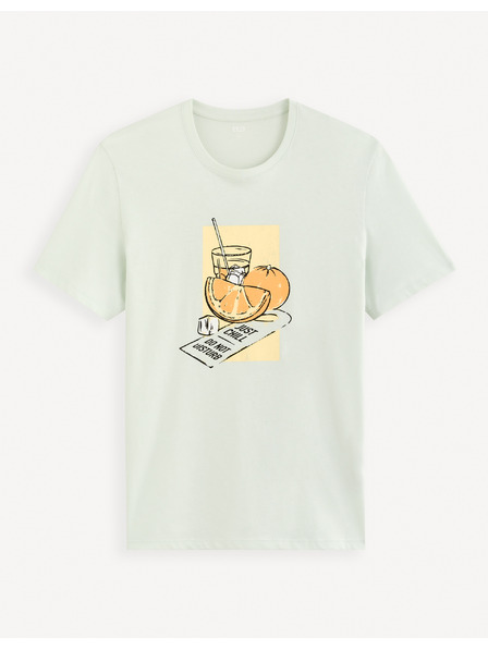 Celio T-Shirt mit Aufdruck Fegrume