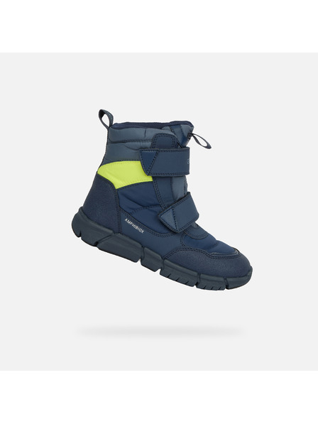 Geox Dunkelblau Jungen-Winterschuhe Geox Flexyper Boy B ABX
