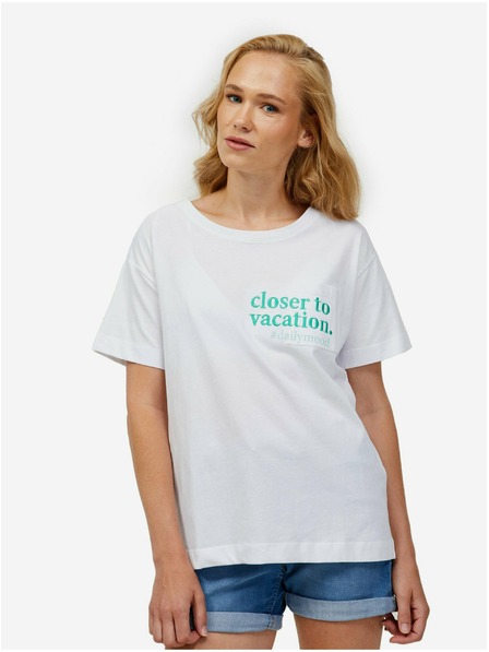 Orsay Weißes T-shirt ORSAY