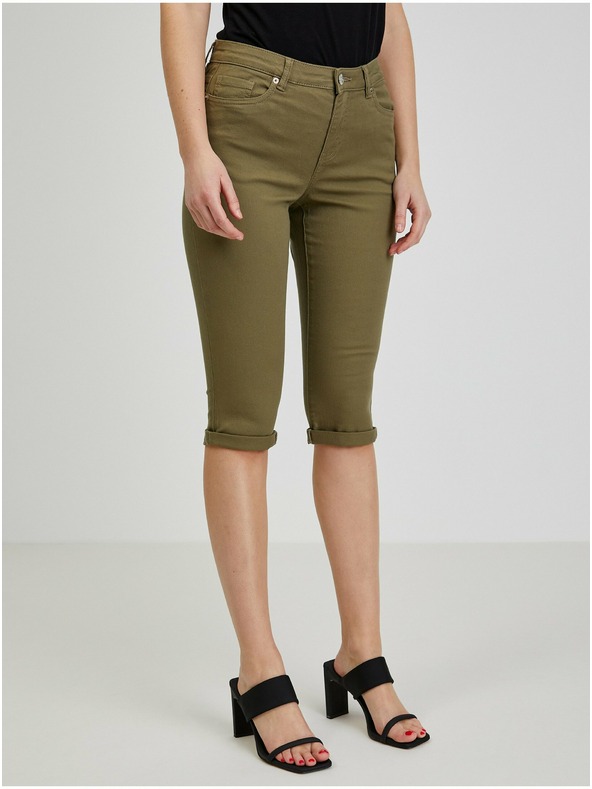 Orsay Khaki Damen Caprihose ORSAY