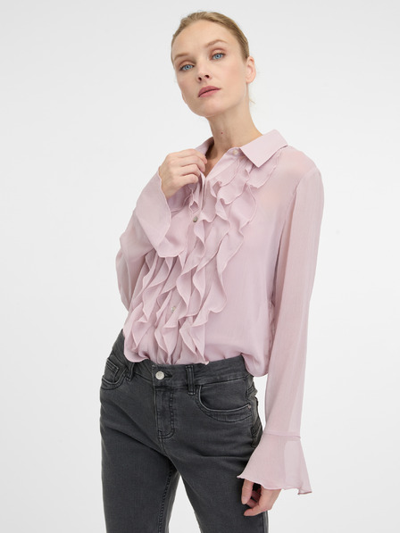Orsay Hellrosa Bluse ORSAY