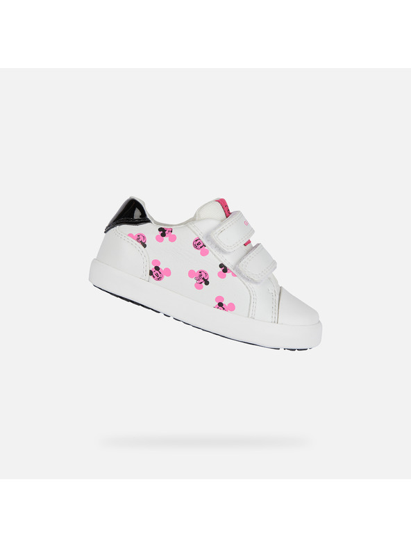 Geox Weiße Geox Kilwi Turnschuhe für Mädchen