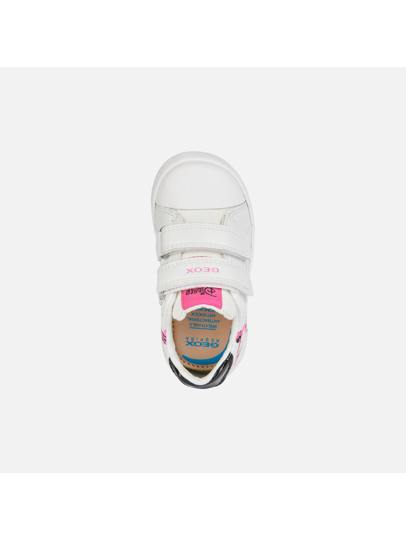 Geox Weiße Geox Kilwi Turnschuhe für Mädchen