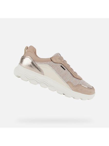 Geox Geox Spherica Beige Damen Turnschuhe