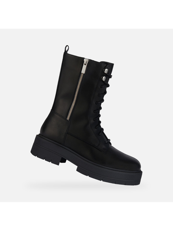 Geox Schwarze Damen-Stiefeletten Geox Spherica EC7