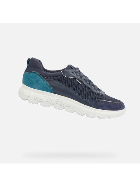 Geox Dunkelblau Damen Geox Spherica Turnschuhe