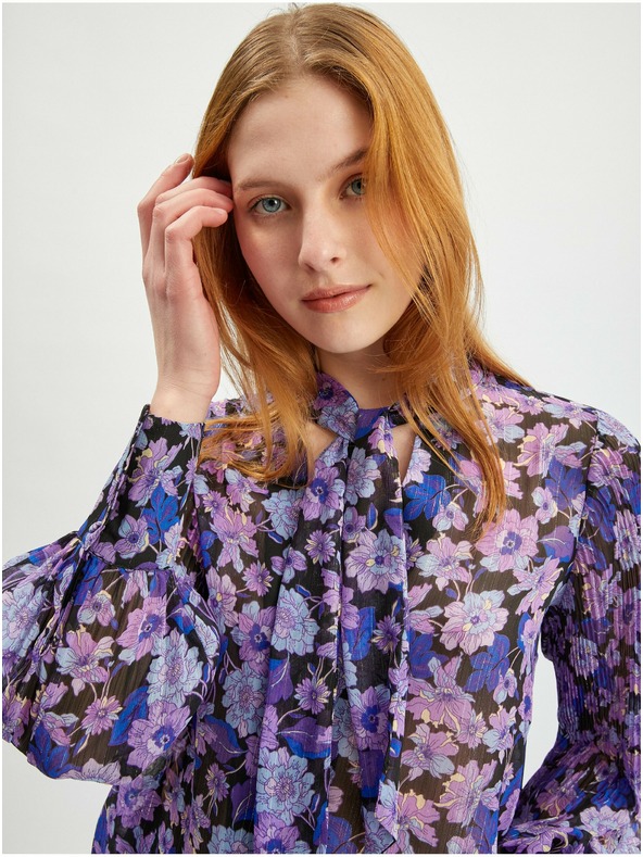 Orsay Lila Damenbluse ORSAY