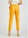 Orsay Orangefarbene Damen-Cropped-Hose mit Gürtel ORSAY