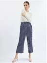 Orsay Dunkelblaue gestreifte Damen-Culottes ORSAY