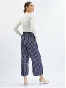 Orsay Dunkelblaue gestreifte Damen-Culottes ORSAY