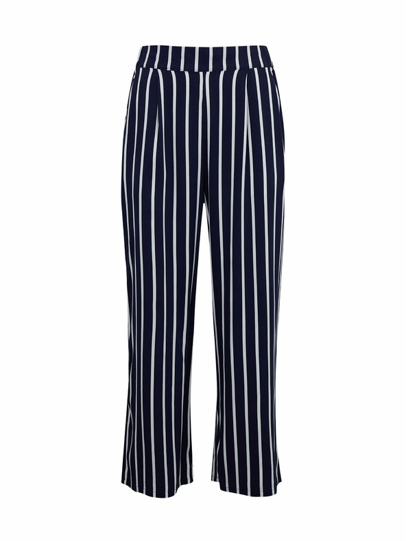 Orsay Dunkelblaue gestreifte Damen-Culottes ORSAY