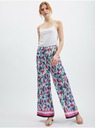 Orsay Helle blaue geblümte Damenhose ORSAY