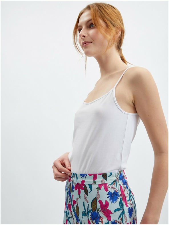 Orsay Helle blaue geblümte Damenhose ORSAY