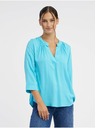 Orsay Türkisfarbene Damenbluse ORSAY