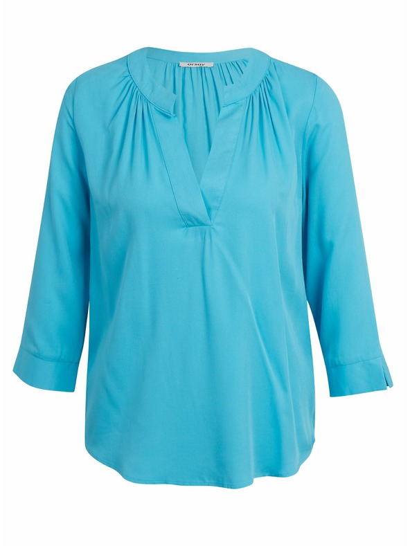 Orsay Türkisfarbene Damenbluse ORSAY