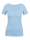 Orsay Hellblaues Basic-T-Shirt ORSAY