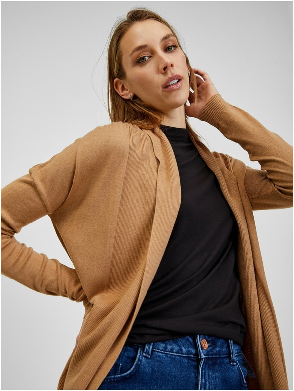 Orsay Braune Damen Strickjacke ORSAY