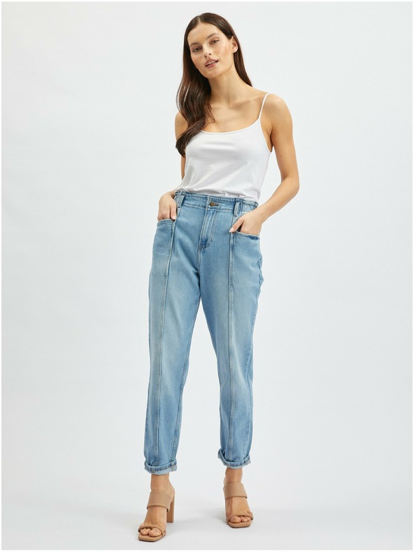 Orsay Hellblaue Damen Boyfriend Jeans ORSAY