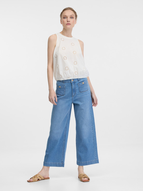 Orsay Weiße Damenbluse ORSAY