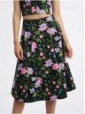 Orsay Schwarzer geblümter Damenrock ORSAY
