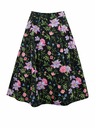 Orsay Schwarzer geblümter Damenrock ORSAY