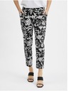 Orsay Schwarz-weiß gemusterte Damenhose ORSAY