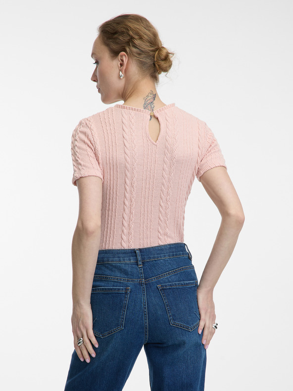 Orsay Hellrosa Bluse ORSAY