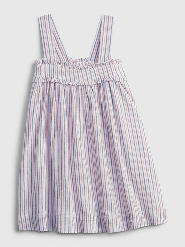 GAP Baby Gestreiftes Leinenkleid GAP