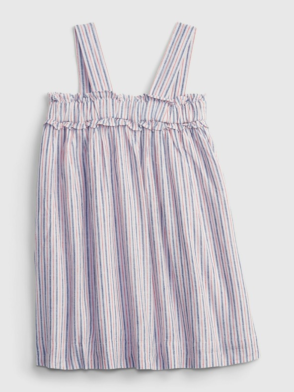 GAP Baby Gestreiftes Leinenkleid GAP