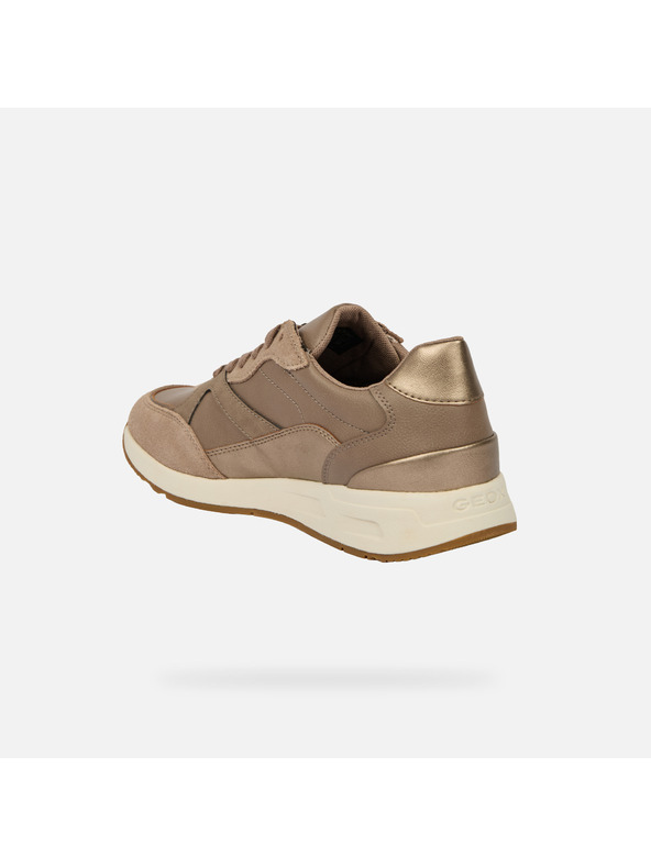 Geox Beige Damen Turnschuhe Geox Bulmya