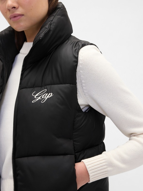 GAP Damen-Steppweste wasserabweisend Logo PrimaLoft® GAP